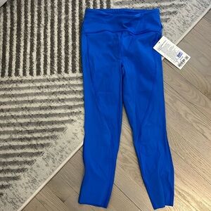 Blue Lululemon leggings - new with tag